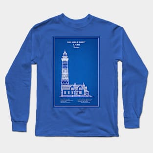 Big Sable Point Light Lighthouse - Michigan - AD Long Sleeve T-Shirt